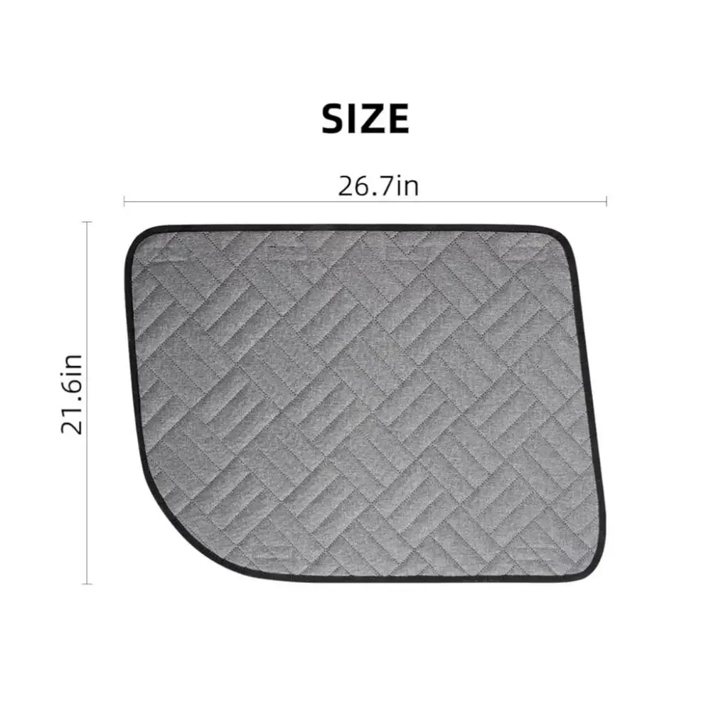2PCS Car Door Protector for Dogs Scratching Vehicle Door Waterproof Black New!